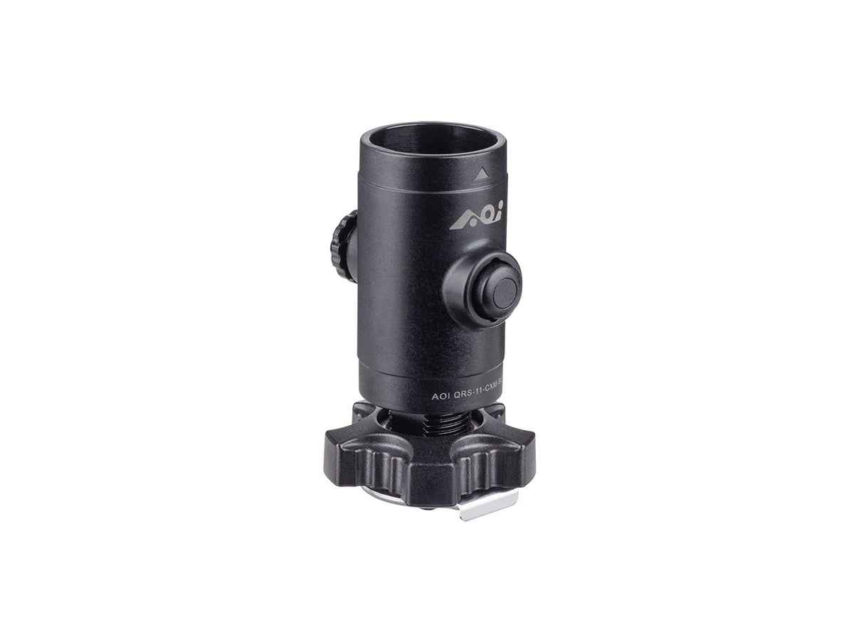 AOI Quick Release System -11 Base with Cold Shoe Mount (Black
