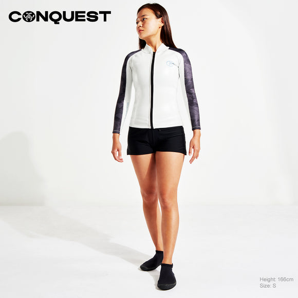 CONQUEST WOMEN 2MM CAMOUFLAGE SCUBA DIVING WETSUIT TOP