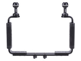AOI 220mm Tray with Double Handles  - Black