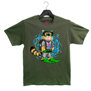 Dive Meowster - Mud Green