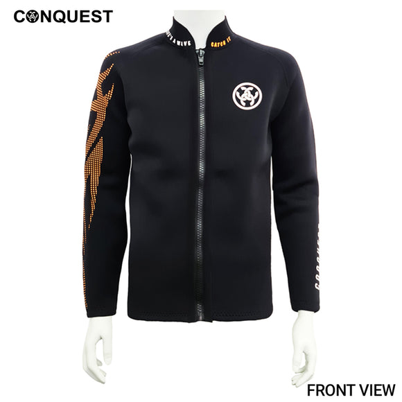 Conquest Top Wetsuit - Male (Orange)