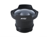 AOI 4" Glass Semi-Dome Plastic Port for PEN Mount Housing (DLP-03P)